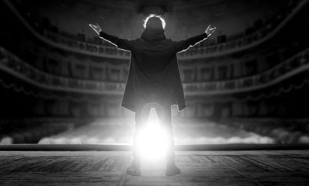 actor on stage