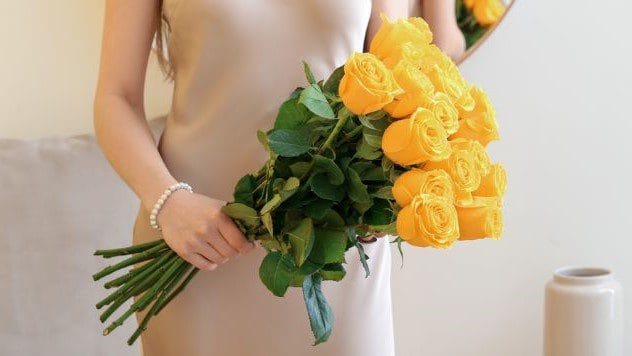 Yellow roses
