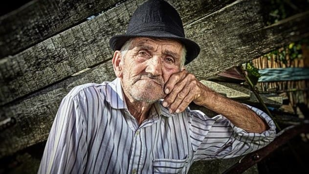 grizzly old man