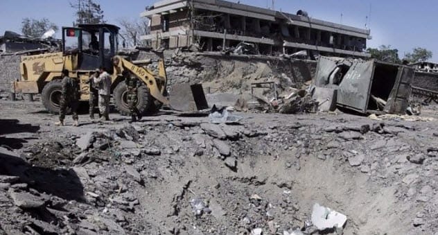 Kabul bombing aftermath