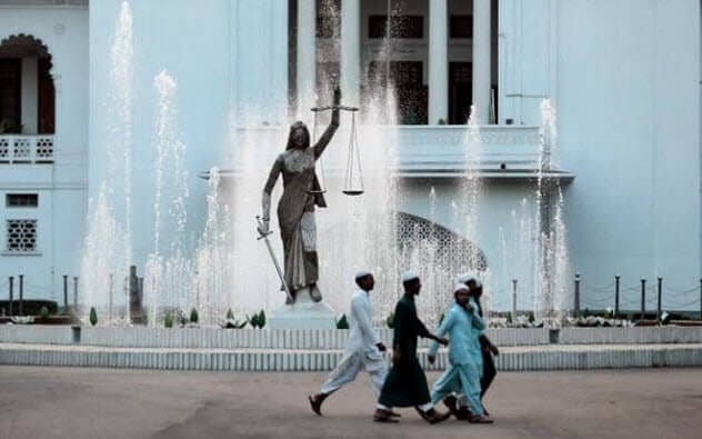 Lady Justice statue
