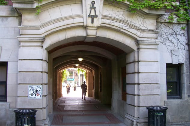 Michigan engineering arch superstition