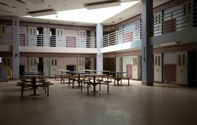 Prison cell block
