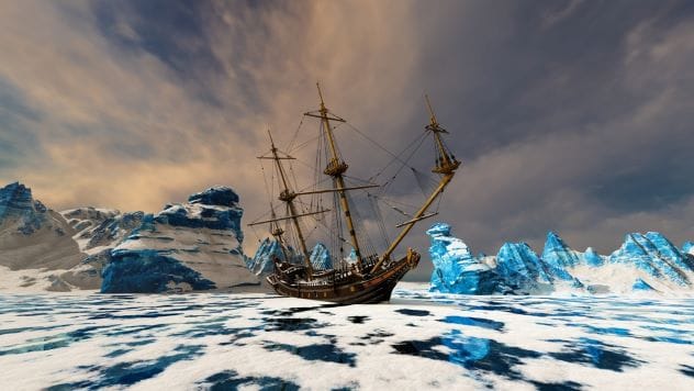Stranded in the arctic