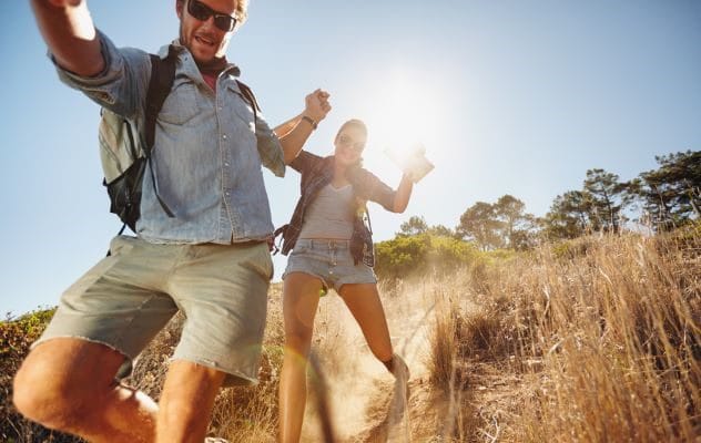 Hiking in California