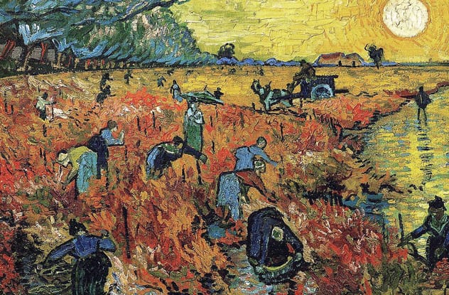 Van Gogh self portrait