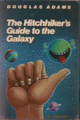 The Hitchhiker’s Guide to the Galaxy Book Cover