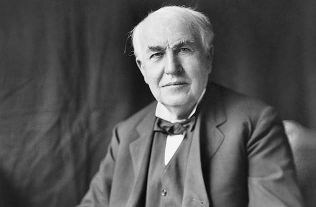 Thomas Edison, famed inventor, subject of a food creator hoax