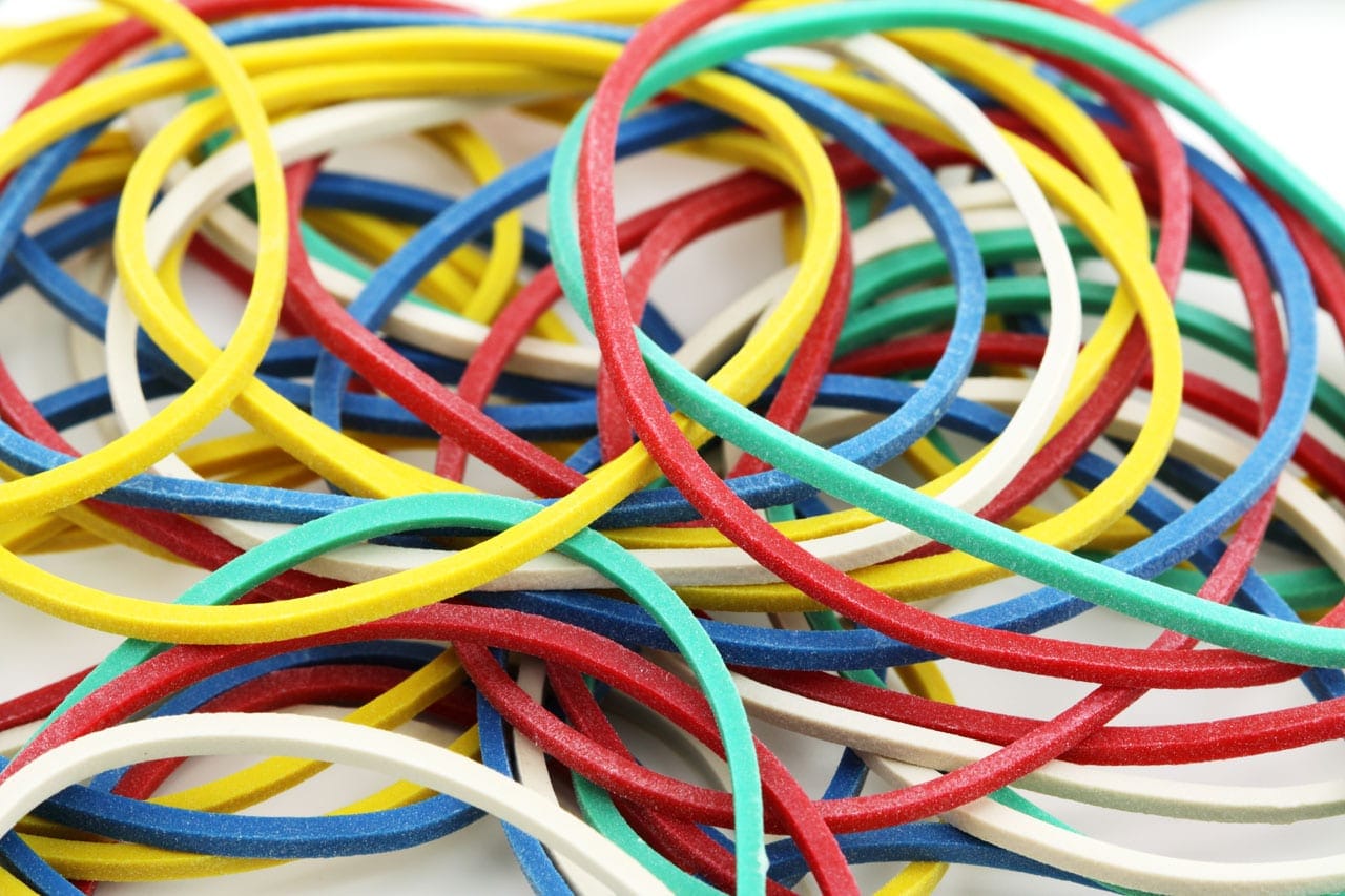 Elastic spools for DIY mask making