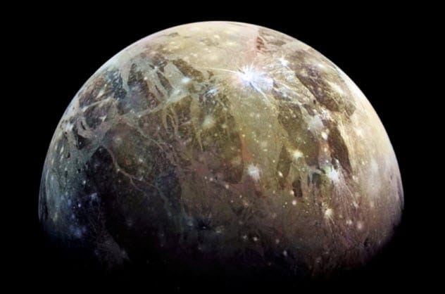 Ganymede moon of Jupiter