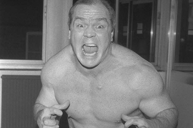 Lenny McLean, a tough bare-knuckle boxer