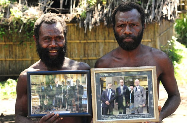Prince Philip, Duke of Edinburgh, who is worshiped by a tribe in Vanuatu