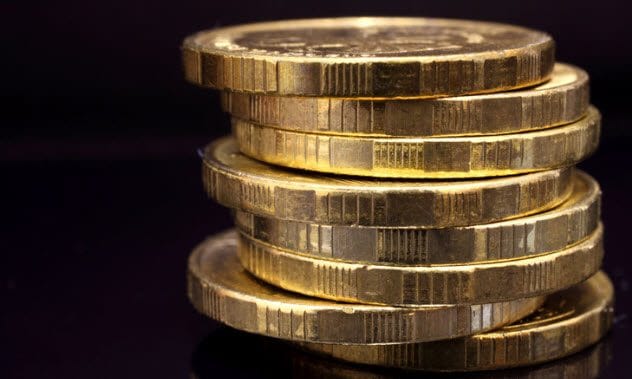 Gold coins