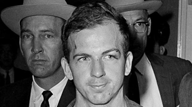 Lee Harvey Oswald, the man accused of assassinating JFK.