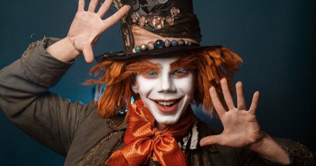 The Mad Hatter, a character associated with mercury poisoning