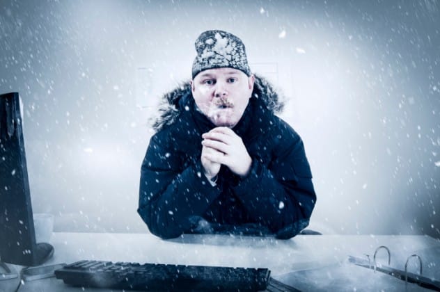 Feeling cold