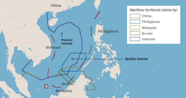 South China Sea territorial claims