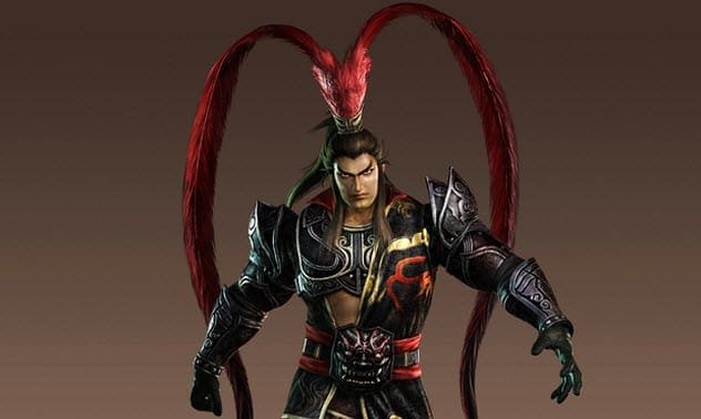 Lu Bu, a formidable Chinese warrior known for his strength and treachery
