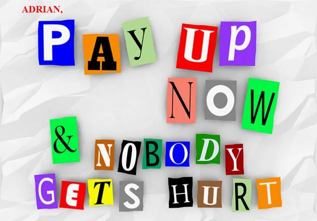 pay up letter