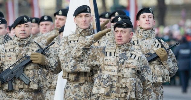 Latvian unrest