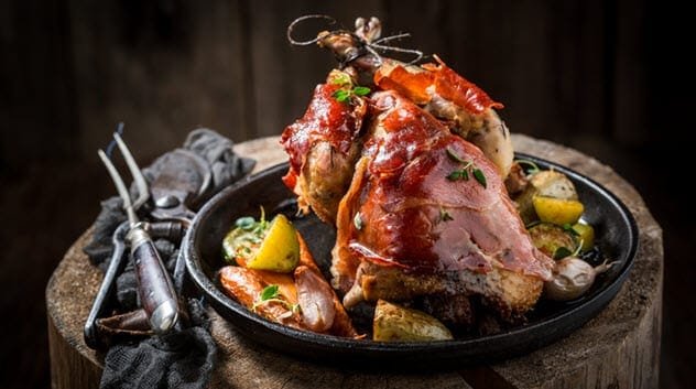 Medieval Pheasant Dish