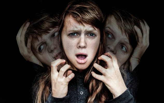 Abstract image representing psychosis or psychological distress