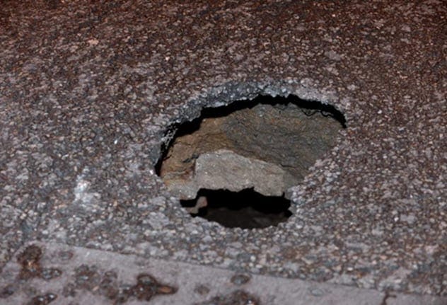 Dublin sinkhole