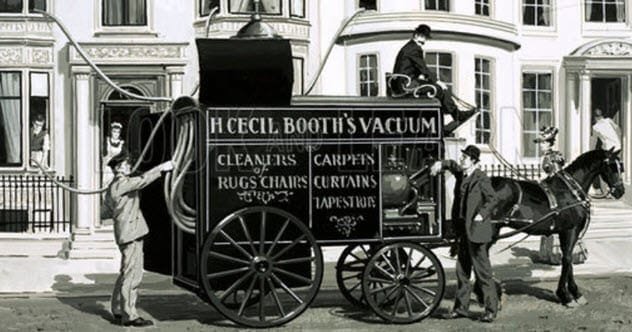 early vacuum cleaner