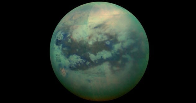 Methane rain on saturn