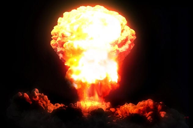 Nuclear explosion scenario