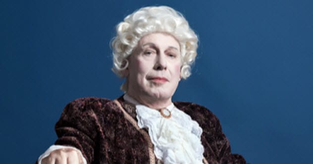 People wearing wigs in colonial America