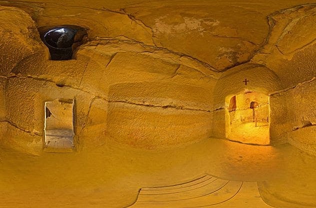 The Sinca Veche Temple Cave, Romania