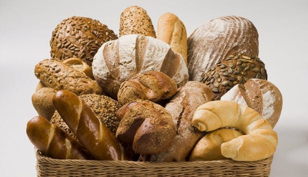 Close up of bread