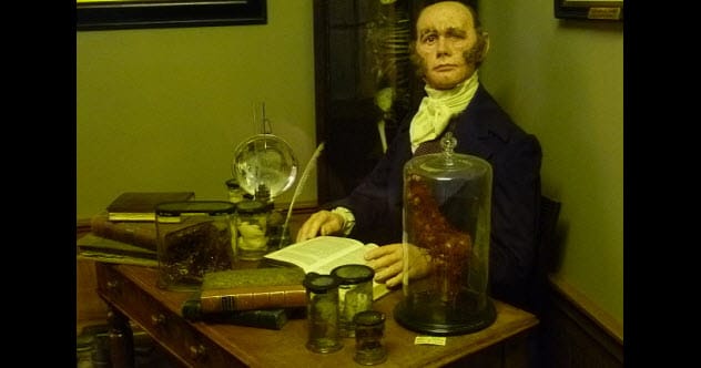 Robert Knox, an anatomist linked to the infamous body snatchers Burke and Hare.