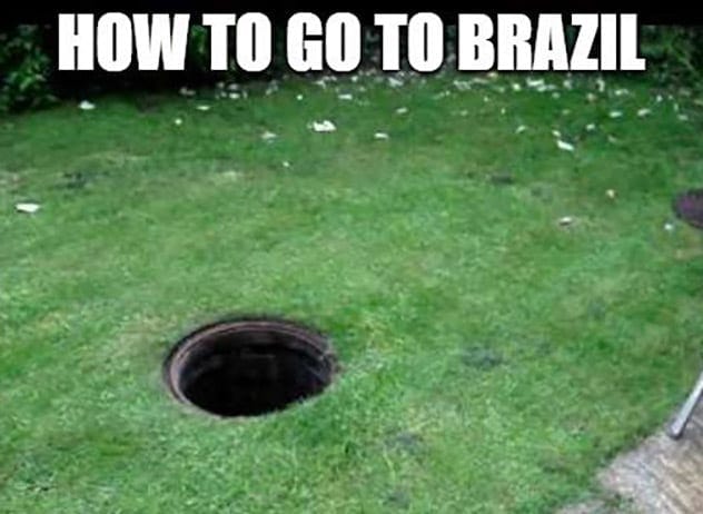 Going to Brazil meme