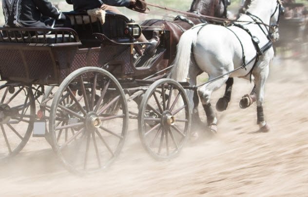 Horse and wagon