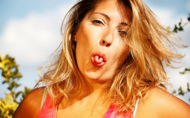 Rolling tongue