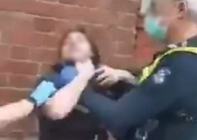 Woman arrested for not wearing a mask