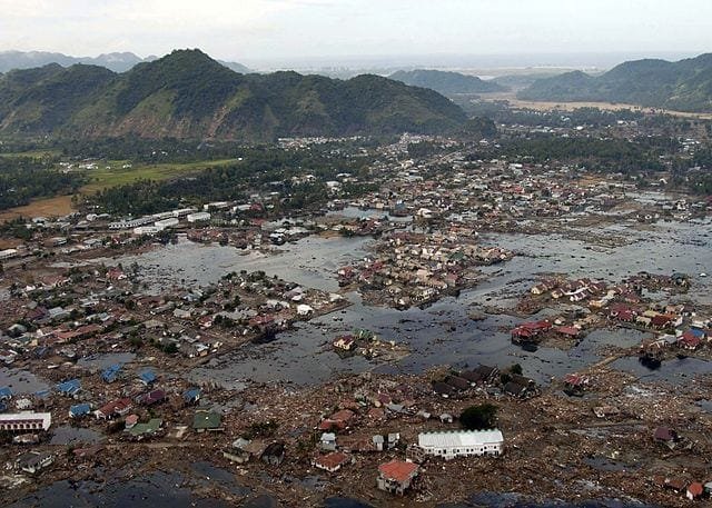 Village destroyed by Boxing Day tsunami