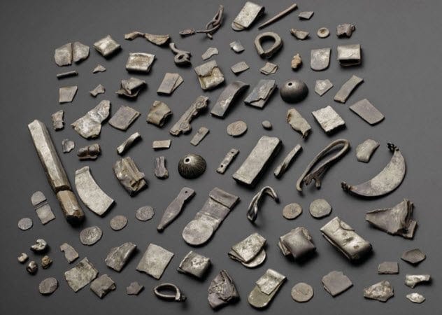 Pieces from the Gaulcross silver hoard