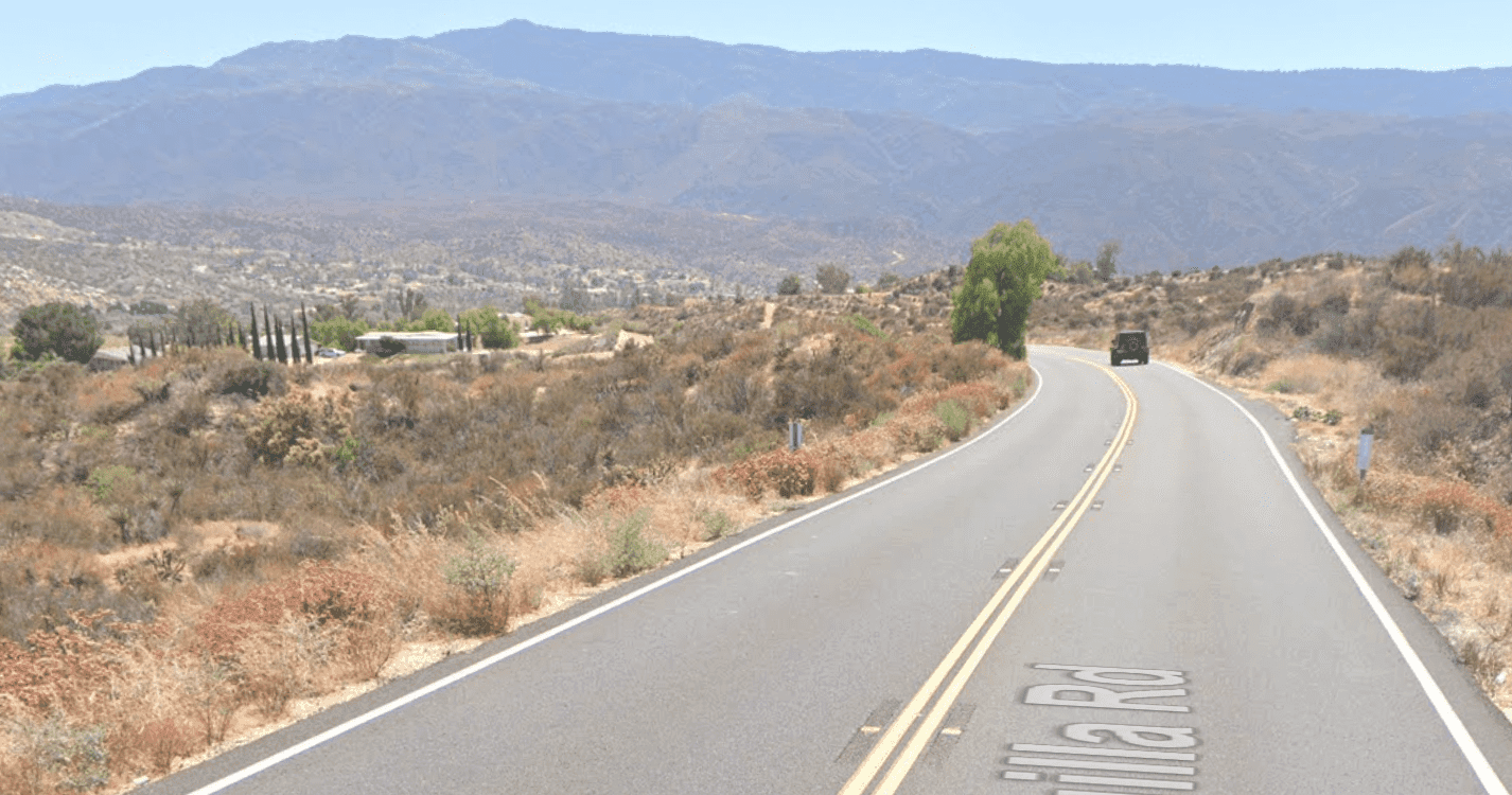 Riverside County crime scene
