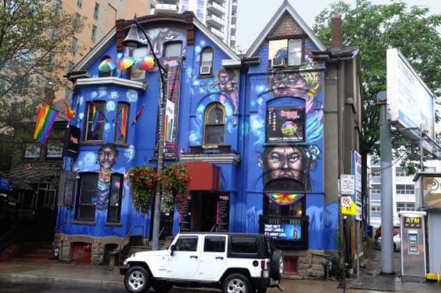 Church and Wellesley in Toronto