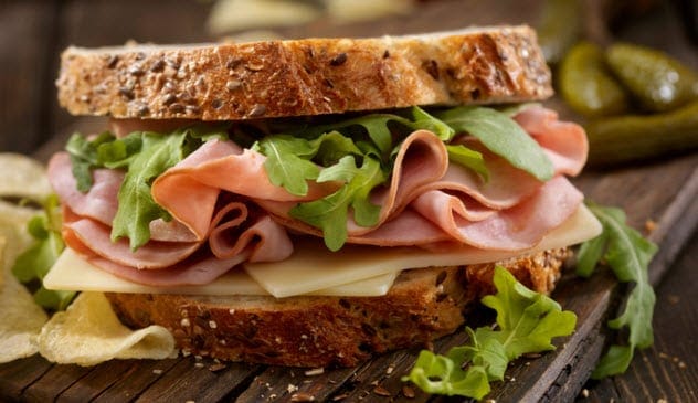 A sandwich.