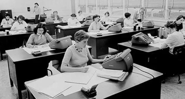 Human Computers at work