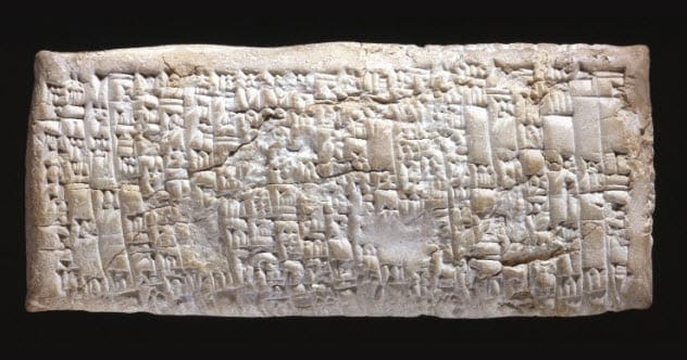 Cuneiform clay tablet, the complaint to Ea-Nasir
