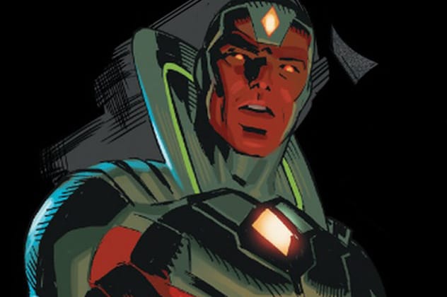 Ultron fighting Vision