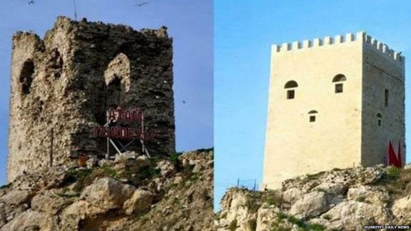 Ocakli Ada Castle, Sile, Turkey