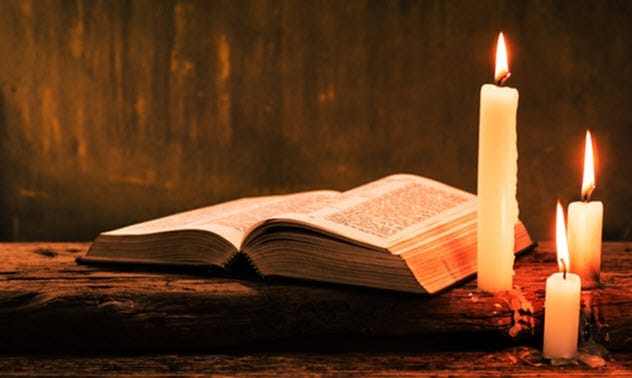 Bible with quarantine guidelines