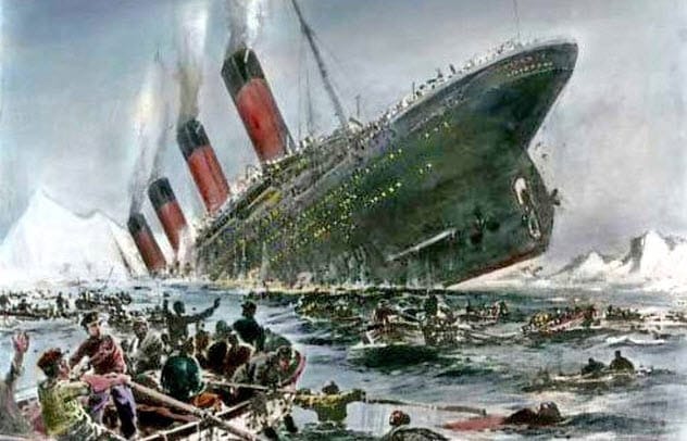 Titanic sinking