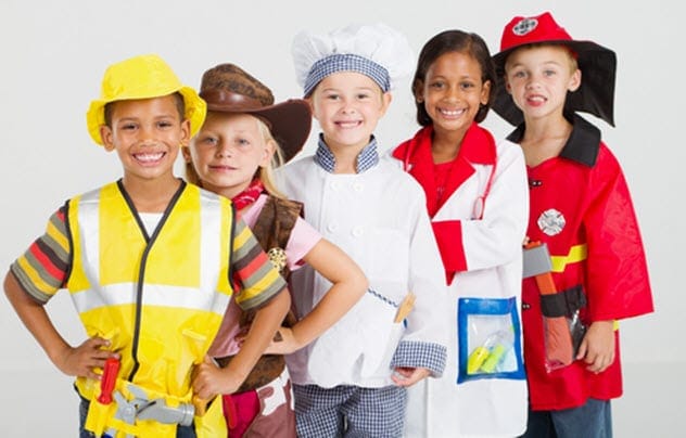 Kids role-playing